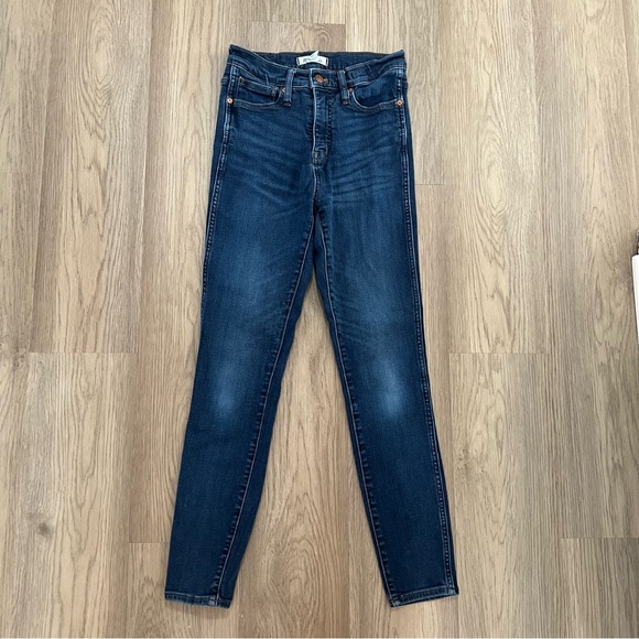 Madewell 10” High Rise Skinny Jeans Size 26 Style M2230 - Picture 2 of 12